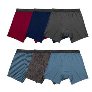 Fruit of the Loom Boxer Traspiranti da Uomo, Biancheria Intima
